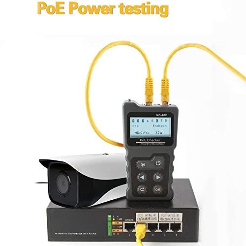 NF-488 LANケーブル テスター デジタル 多機能 LCD lanテスター PoE電圧電流テスト用 RJ45 配線チェッカー ネットワークケーブル連続性検査 lanチェッカー イーサネット 給電 スイッチング回路 POE検出器用(沖縄・ 377c619c NF-488 LANケーブル テスター デジタル 多機能 LCD lanテスター PoE電圧電流テスト用 RJ45 配線チェッカー ネットワークケーブル連続性検査 lanチェッカー イーサネット 給電 スイッチング回路 POE検出器用(沖縄・ 377c619c