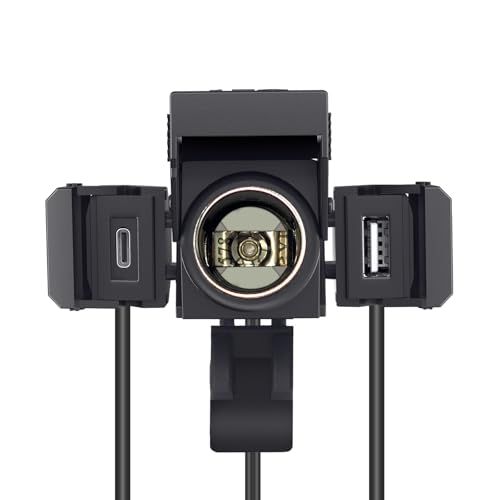 バイク用USB電源 A/Cポート シガーソケット 急速充電タイプ バイクts e1d7a972