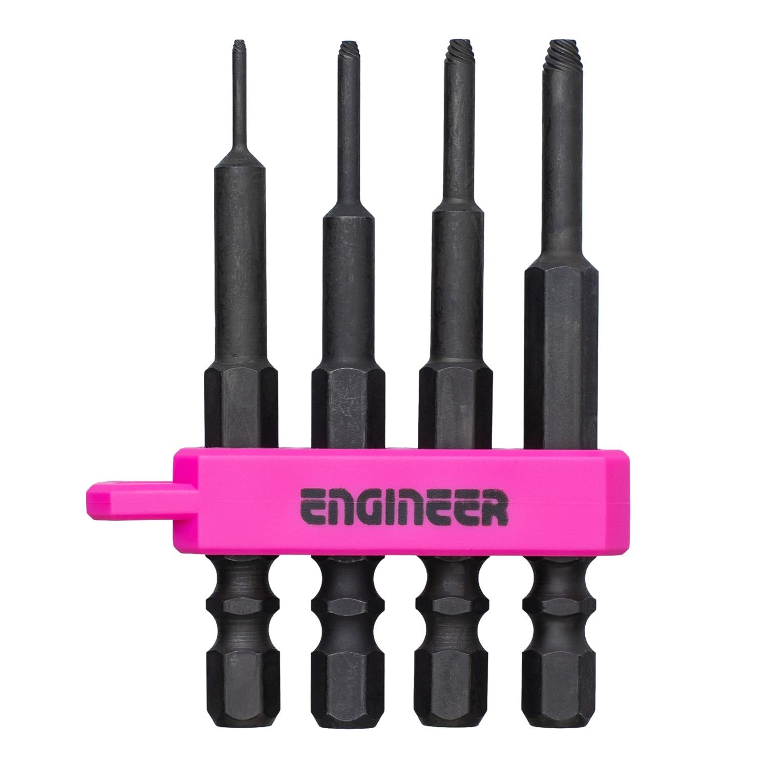 エンジニア ネジモグラ ミドルセット PINK&BLACK 7本組 六角穴対辺0.89-5mm用 DBZ-402P送料無料 1dba5ec5