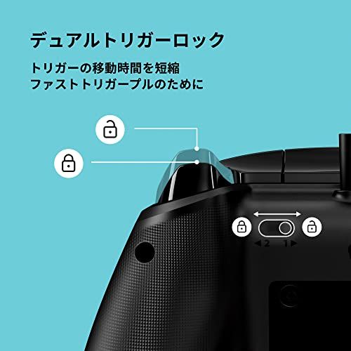 ハイパーエックス(HyperX) HyperX Clutch Gladiate 有線コントローラー Xbox公式認定 デュアルトリガーロック プログラマブルボタン デュアルランブルモーター 6L366AAma 79380af2
