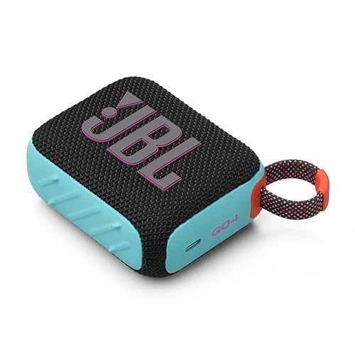 JBL GO4 Bluetoothスピーカー USB C充電/IP67防塵防水/アプリ対応/パッシブラジエーター搭載/ポータブル/ファンキーブラック JBLGO4BLKO★m 94538f93 JBL GO4 Bluetoothスピーカー USB C充電/IP67防塵防水/アプリ対応/パッシブラジエーター搭載/ポータブル/ファンキーブラック JBLGO4BLKO★m 94538f93