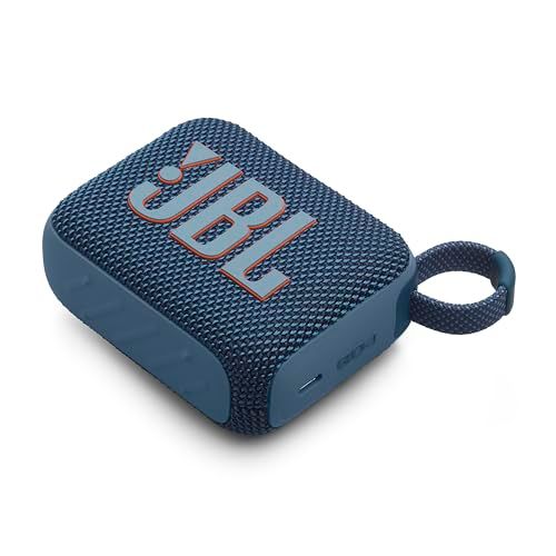 JBL GO4 Bluetoothスピーカー USB C充電/IP67防塵防水/アプリ対応/パッシブラジエーター搭載/ポータブル/ブルー JBLGO4BLU★m 1013d228 JBL GO4 Bluetoothスピーカー USB C充電/IP67防塵防水/アプリ対応/パッシブラジエーター搭載/ポータブル/ブルー JBLGO4BLU★m 1013d228