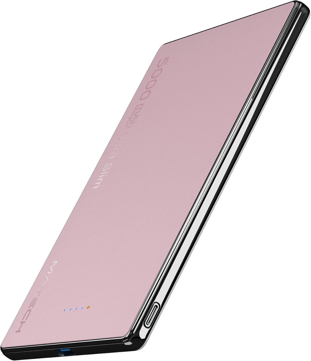 MATECH マグセーフ 超薄型 小型 軽量(史上最薄6.9mm, 5000mAh)【MagSafe対応マグネット式/最大出力15W ワイヤレス/タイプC PD22W/iPhone12~17対応】 (MagOn Ultra Slim 5000 b2e1ea25