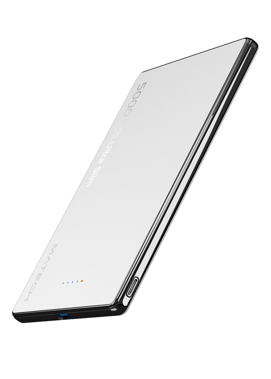 MATECH マグセーフ 超薄型 小型 軽量(史上最薄6.9mm, 5000mAh)【MagSafe対応マグネット式/最大出力15W ワイヤレス/タイプC PD22W/iPhone12~16対応】 (ホワイト)as 56c74b0d