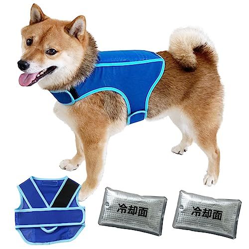 トップユニフォーム株式会社 犬用アイスベスト 国産 保冷剤2個付き 冷却ベスト ペット 熱中症対策 Z5713006 M 40.ブルーas 440ace44 トップユニフォーム株式会社 犬用アイスベスト 国産 保冷剤2個付き 冷却ベスト ペット 熱中症対策 Z5713006 M 40.ブルーas 440ace44