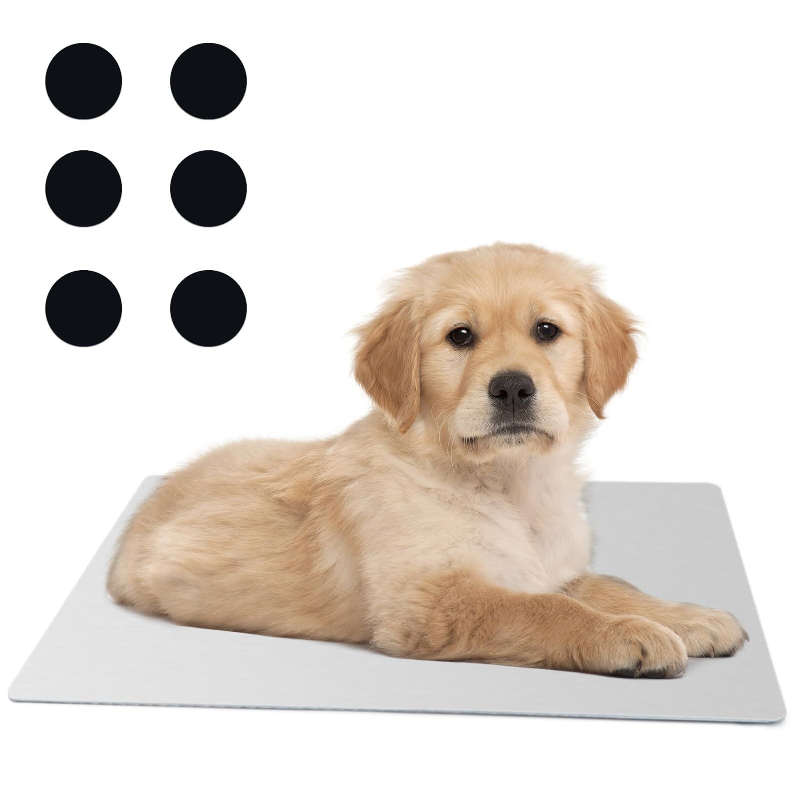 犬ひんやりプレート 猫用冷却マット クールアルミボード 冷感 56*36cm 涼しい 暑さ対策 熱中症 物理的温度を下げる 夏グッズ 大きいサイズas 502f0cdb