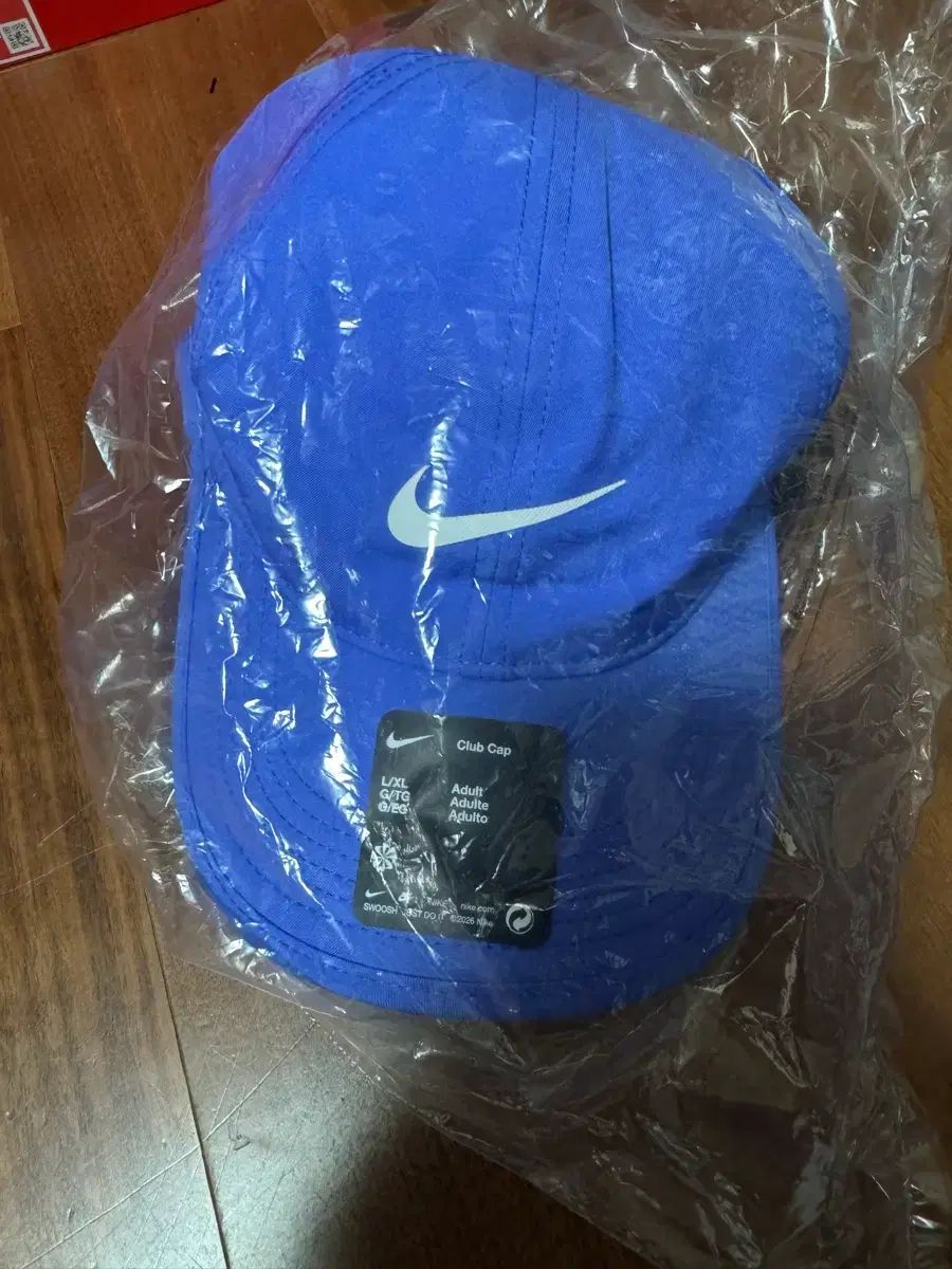 正規品新品 NIKE ドライフィット フェザーライト キャップ 帽子 パープル L/XL ランニング