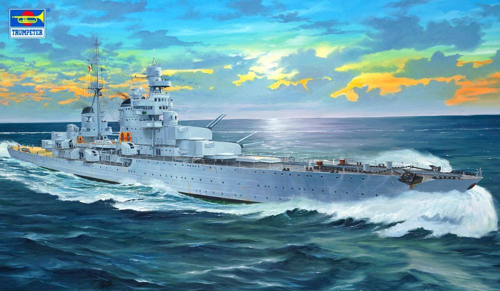 1/350 イタリア海軍 重巡洋艦 ポーラ