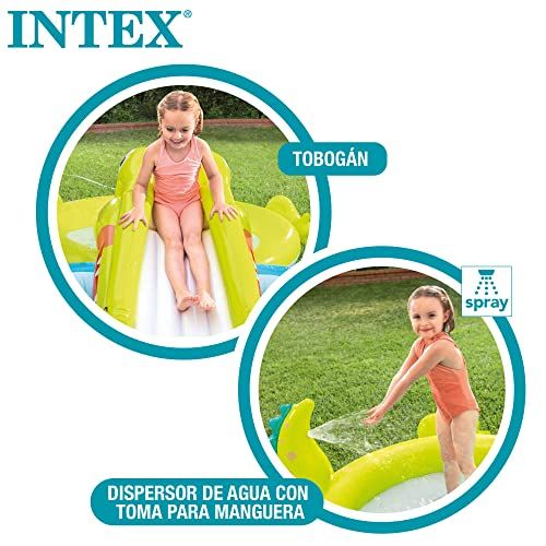 INTEX スライド付 ゲータープレイセンタープール 57164e 3697a45e