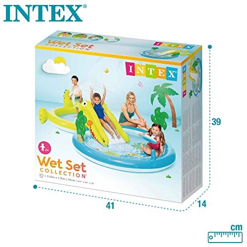 INTEX スライド付 ゲータープレイセンタープール 57164e 3697a45e