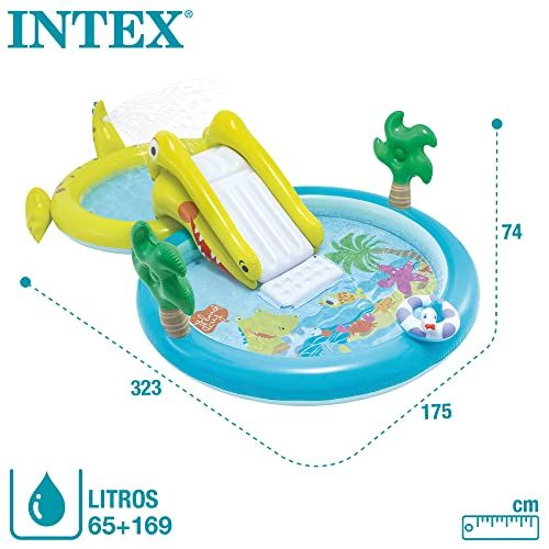 INTEX スライド付 ゲータープレイセンタープール 57164e 3697a45e
