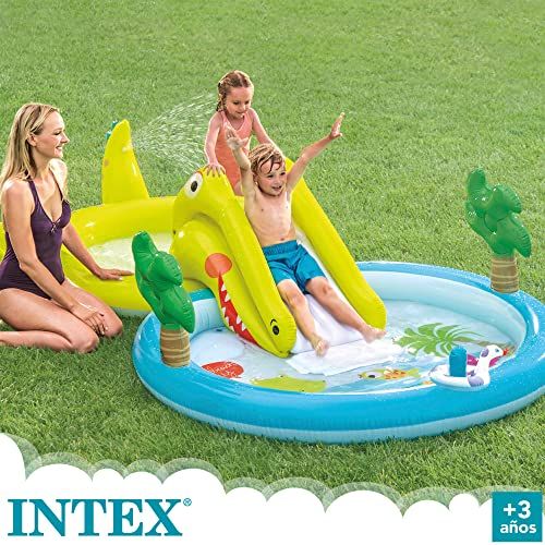 INTEX スライド付 ゲータープレイセンタープール 57164e 3697a45e