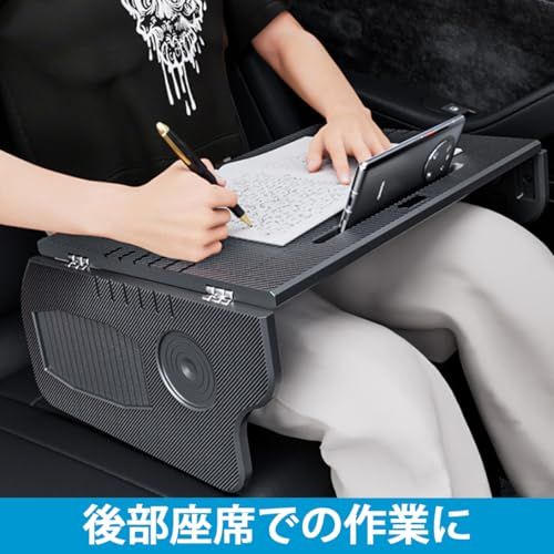 車用折りたたみテーブル 運転席 助手席利用 PC作業デスク 食事 テスラ BYD(沖縄・離島の方不可) 5ecd6f2b