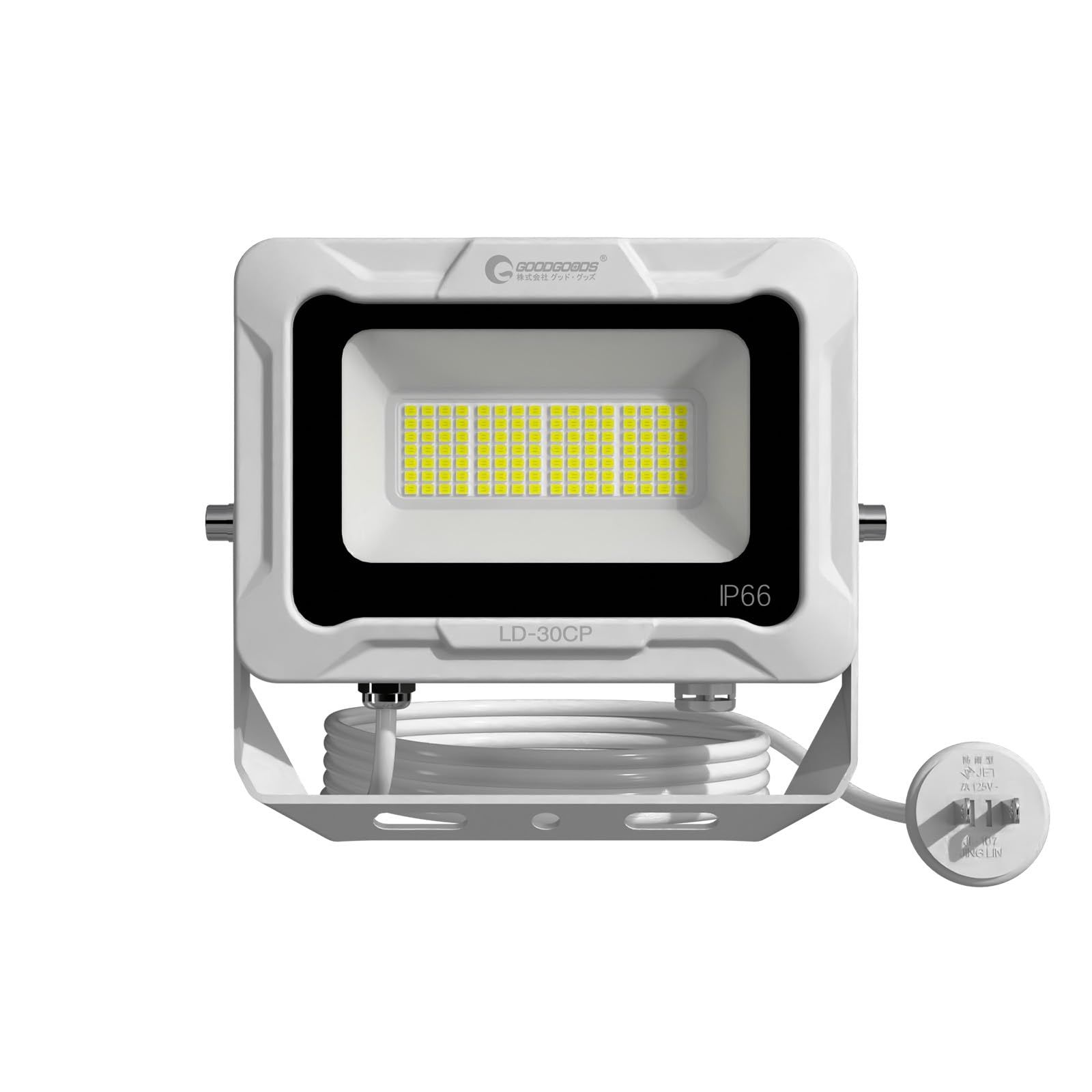 ☆新品☆GOODGOODS 30W LED 投光器 昼白色 AC85V?265V 4500Lm IP66 防水 防塵 ledライト ワークライト 高輝度 省エネ 120°広角照明 フラッドライトガレージ 倉庫 看板灯 駐車場 屋外作業 サッカ d430209a ☆新品☆GOODGOODS 30W LED 投光器 昼白色 AC85V?265V 4500Lm IP66 防水 防塵 ledライト ワークライト 高輝度 省エネ 120°広角照明 フラッドライトガレージ 倉庫 看板灯 駐車場 屋外作業 サッカ d430209a