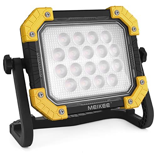 ☆新品☆MEIKEE LED 作業灯 ランタン 投光器 200w相当 6000LM 充電式 懐中電灯 アウトドア キャンプ 登山 夜釣り 防災 停電 緊急 地震対策 停電対応 夜間工事 車の修理 非常用 PSE認証済み 3色切替 電球色/昼白 d1ea5292