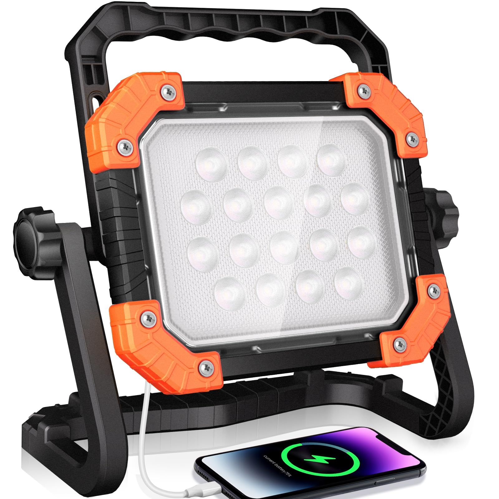 ☆新品☆投光器 作業灯 ワークライト 集魚灯 LEDライト 充電式 6000LM 200W相当 IP66防水 昼白色/昼光色/電球色/SOS 30H連続照明 7.4V・7000mAhリチウム電池 機能 磁石付き AC充電器 PSE認証済み キ 00d2ddb2 ☆新品☆投光器 作業灯 ワークライト 集魚灯 LEDライト 充電式 6000LM 200W相当 IP66防水 昼白色/昼光色/電球色/SOS 30H連続照明 7.4V・7000mAhリチウム電池 機能 磁石付き AC充電器 PSE認証済み キ 00d2ddb2