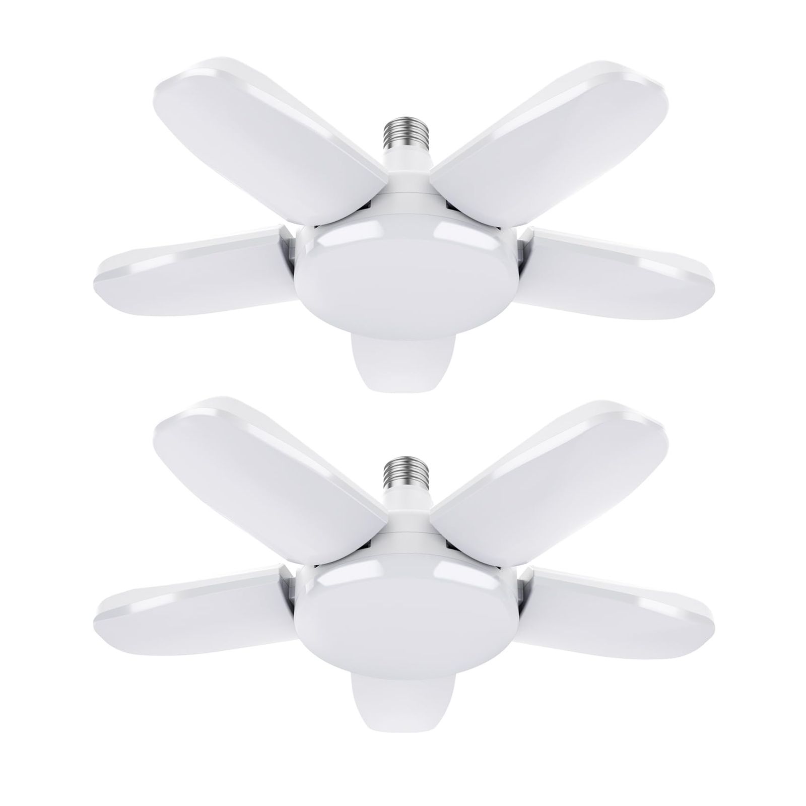 ☆新品☆ガレージライト シーリングライト LEDライト 100W 2個 10000lm ペンダントライト LED電球 6500K 天井照明 屋内照明 取付簡単 工事不要 角度調節可能 車庫 倉庫 納戸 作業灯 昼白色 e3049f32