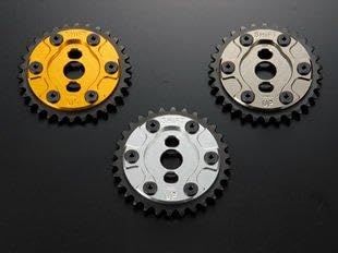新品 SHIFT UP (シフトアップ) ハイブリッドカムスプロケット [ゴールド] 201006-04