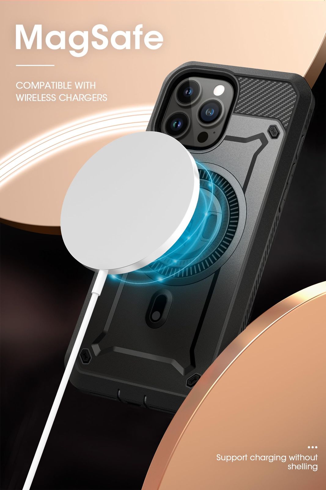 新品 SUPCASE iPhone 15 Pro Max ケース 6.7インチ用 2023 磁気ケース MagSafe対応 米軍MIL規格取得 衝撃吸収 全面保護 画面フィルム付き スタンド付き ベルトホルダー機能 ワイヤレス充電 MagProシリーズ 新品 SUPCASE iPhone 15 Pro Max ケース 6.7インチ用 2023 磁気ケース MagSafe対応 米軍MIL規格取得 衝撃吸収 全面保護 画面フィルム付き スタンド付き ベルトホルダー機能 ワイヤレス充電 MagProシリーズ