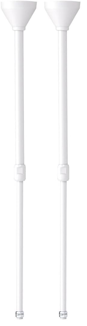 新品 東芝ライテック ライティングレールVI形 伸縮パイプ吊具(45~80cm)(白) NDR0316 (× 2)