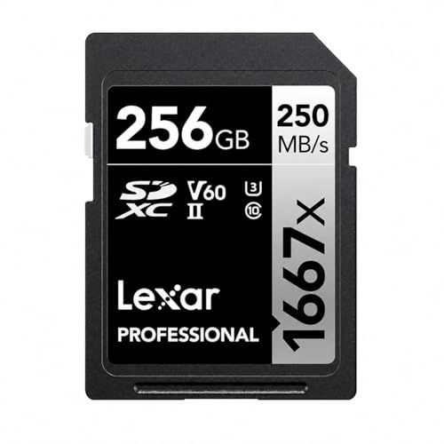 Original Lexar 1667x V60 250MB/s Flash Memory sd cards 64GB 128GB 256GB UHS-II U3 Card high speed SDXC For 3D 4K HD video ebfb2c64