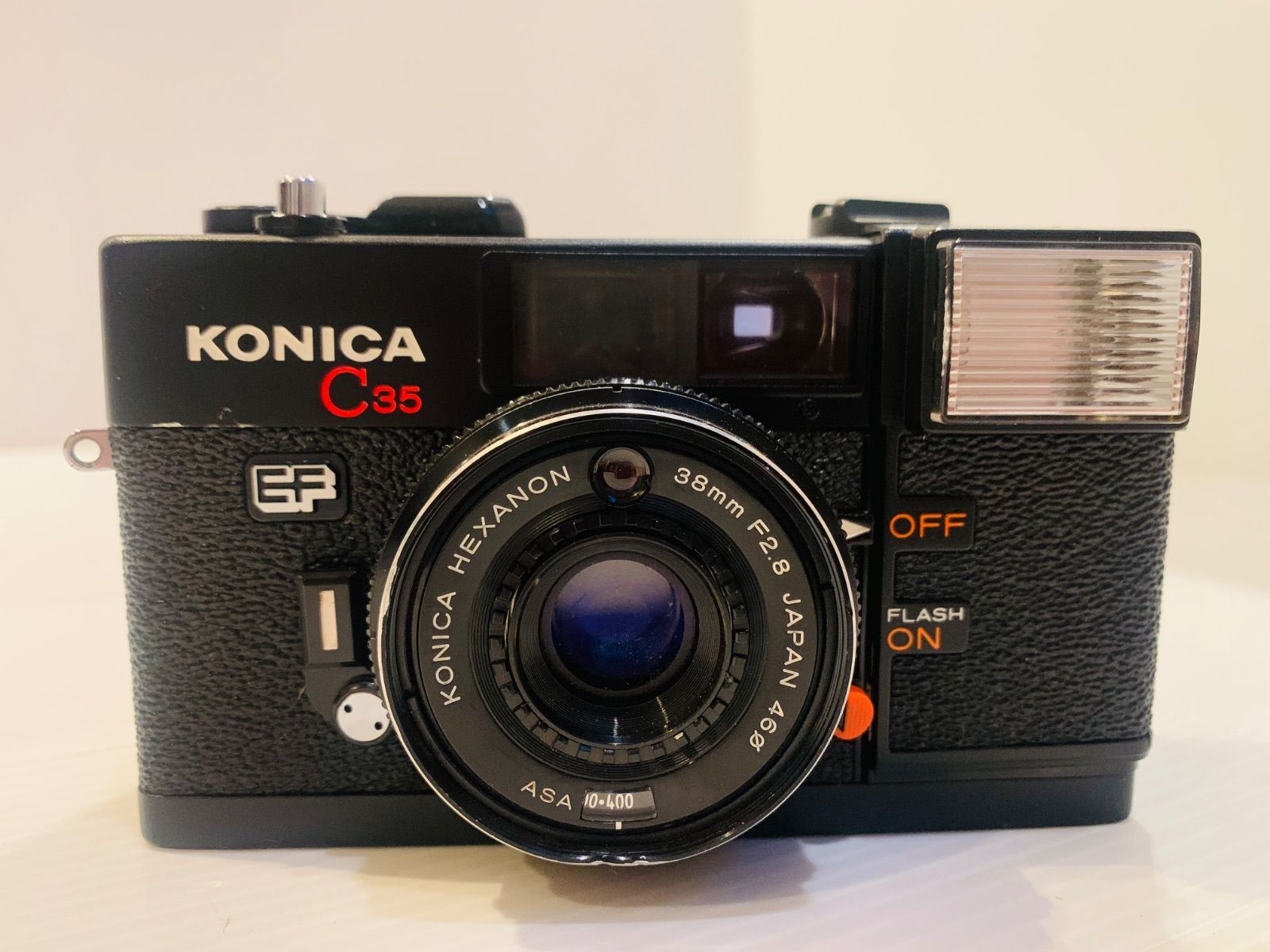 完動品】フィルムカメラ Konica C35 EF ピッカリコニカ - メルカリ