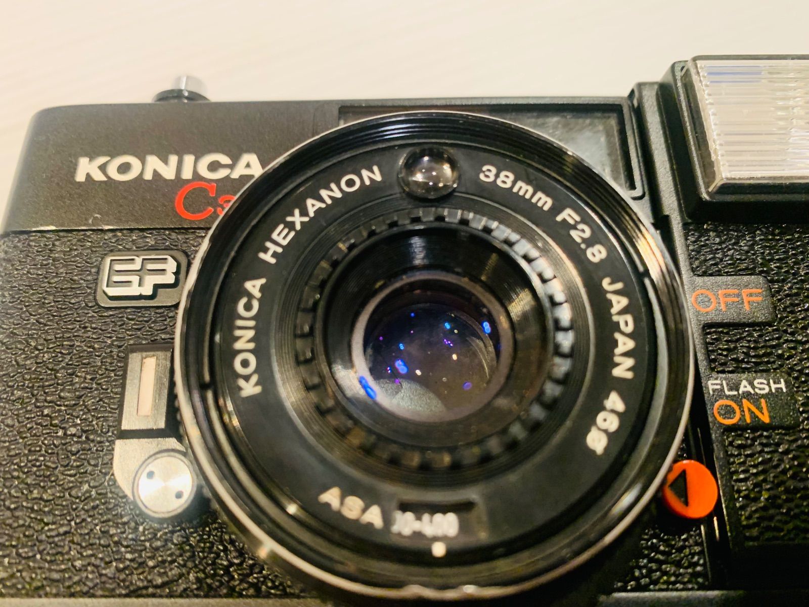 完動品】フィルムカメラ Konica C35 EF ピッカリコニカ - メルカリ
