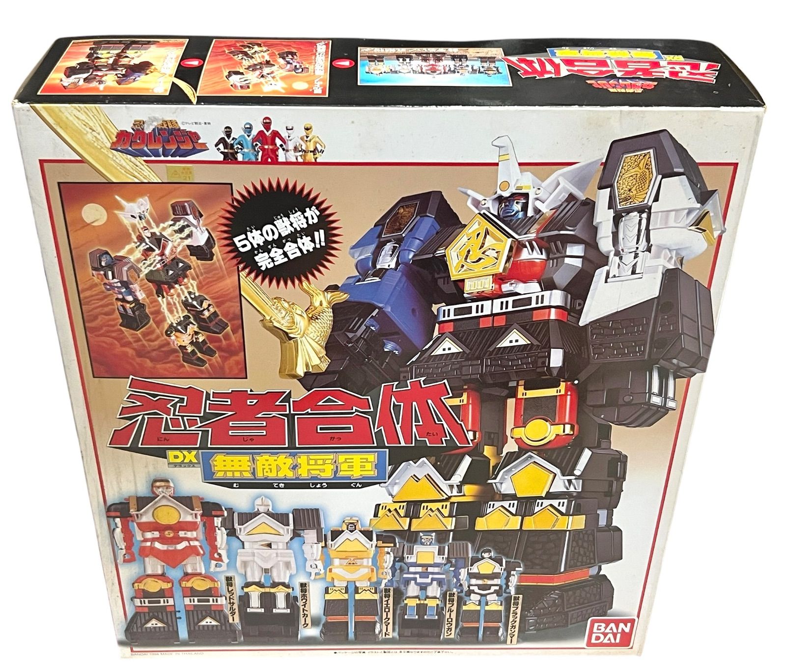 デッドストック 未使用品　忍者戦隊カクレンジャー 忍者合体 DX 無敵将軍 デッドストック 未使用品 忍者戦隊カクレンジャー 忍者合体 DX 無敵