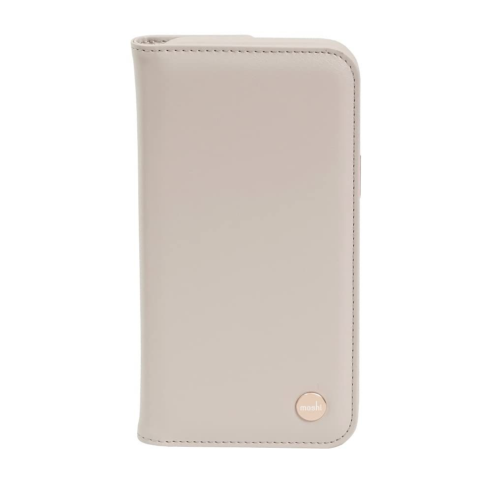 新品 moshi Overture for iPhone (MagSafeにも対応した着脱式スリムウォレットケース) (iPhone 14 Plus用 Gray)