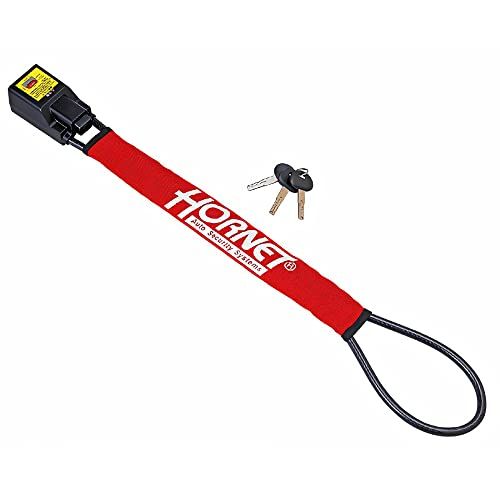 HORNET(ホーネット) 盗難防止メタルワイヤー式ハンドルロック LH-3SR★m 2bb04f8b