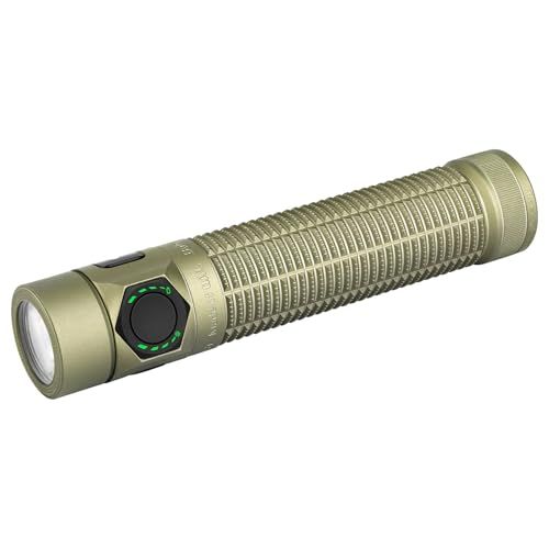 OLIGHT(オーライト) Baton Ultra 懐中電灯 1700ルーメン タクティカルライト ledフラッシュライト 強力 最強 ワークライト アウトドア IPX8防水 充電式 ハンディライト 高輝度 耐衝撃 (オリーブグリーン)(沖縄 38c73157