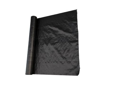 ☆新品☆防草シート ブラック 1m×50m 0.4mm 厚 耐用年数3?5年 1本 資材屋本舗 4f4250be