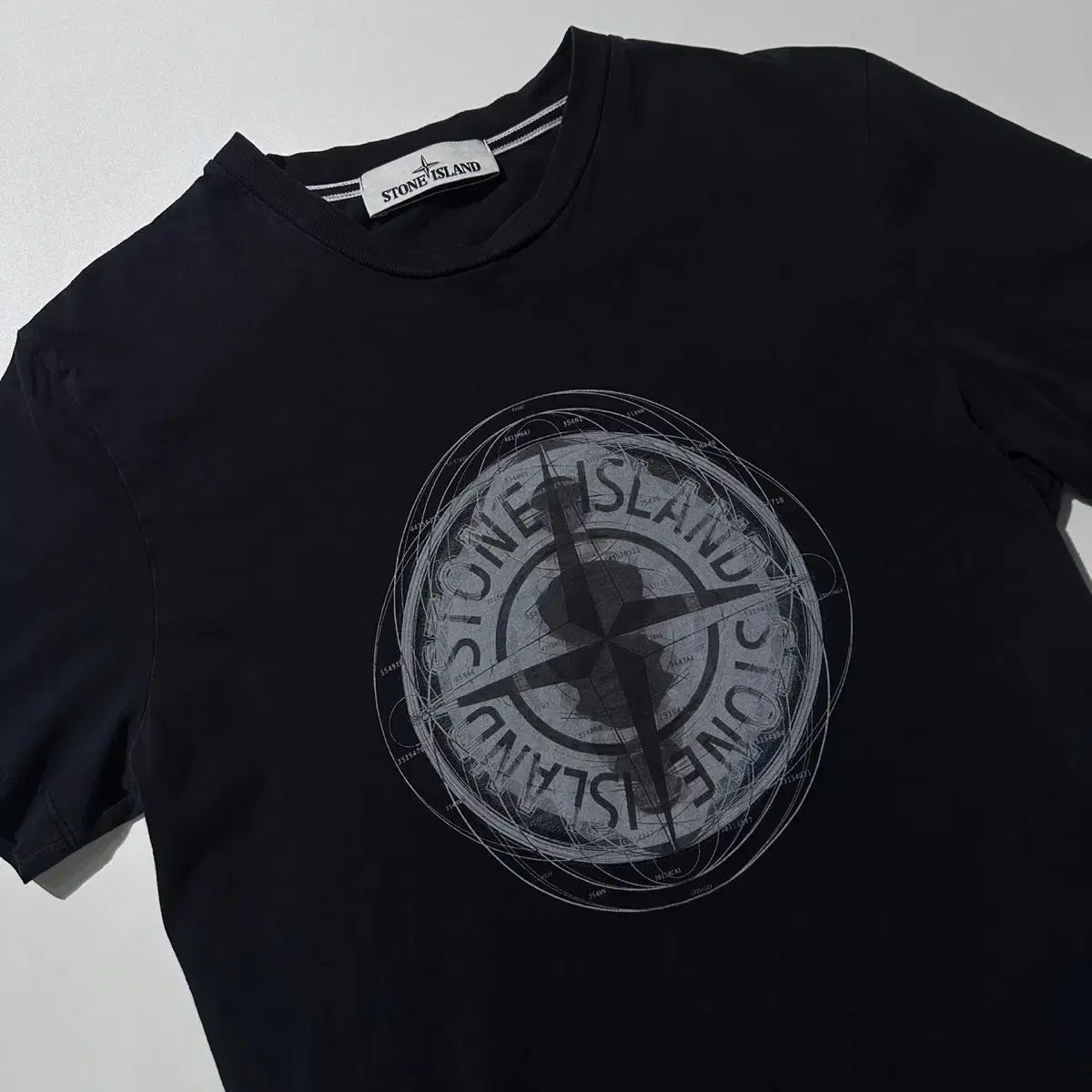 S ストーンアイランド ロゴ プリント 半袖 Tシャツ - メルカリ
