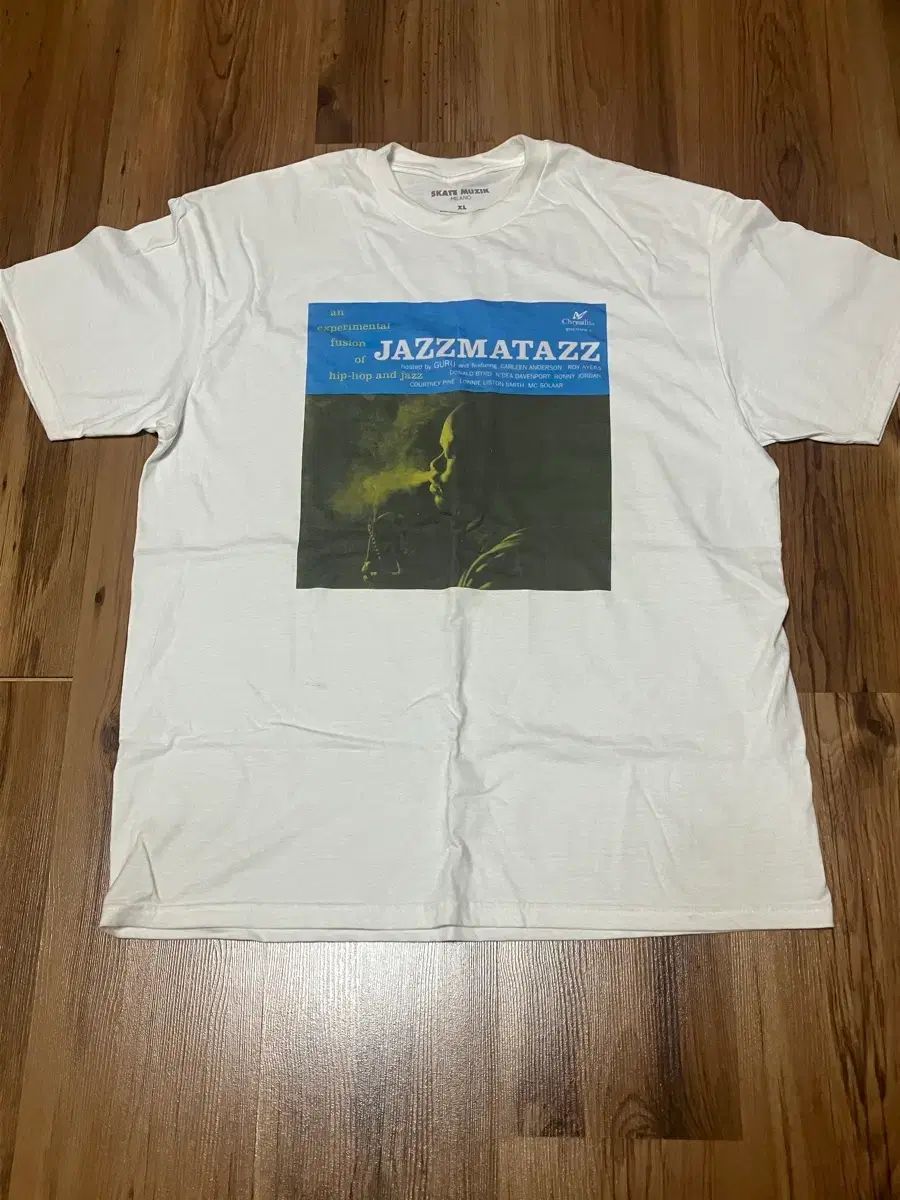 スケート ミュージック skate muzik ジャズマタズ Tシャツ XL 白