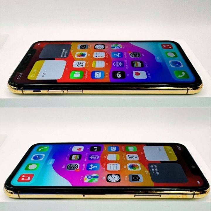 iPhone 11 Pro 256GB ゴールド SIMフリー 新品バッテリー - メルカリ