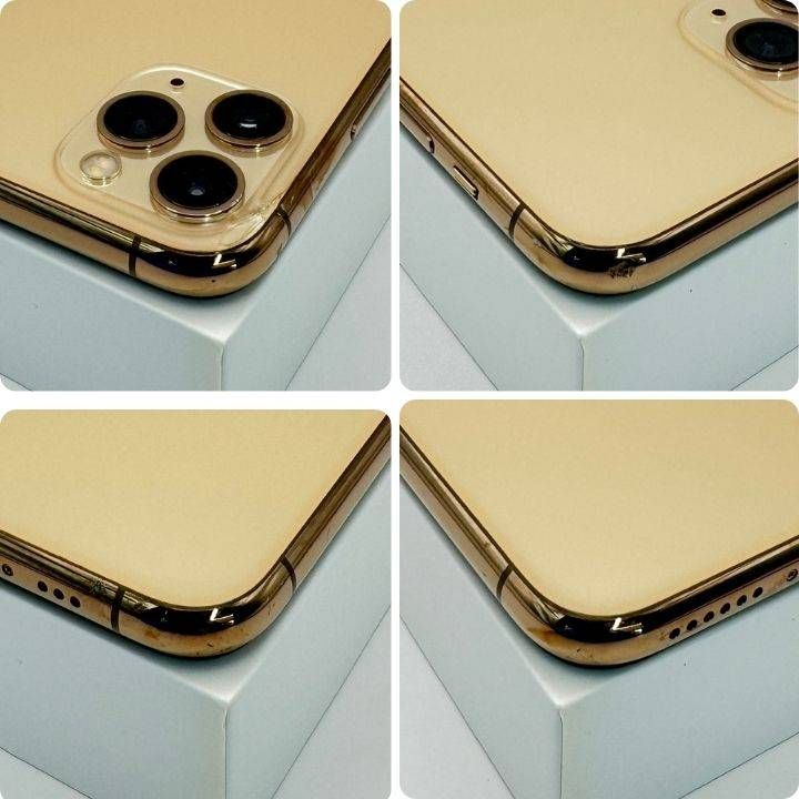 iPhone 11 Pro 256GB ゴールド SIMフリー 新品バッテリー - メルカリ
