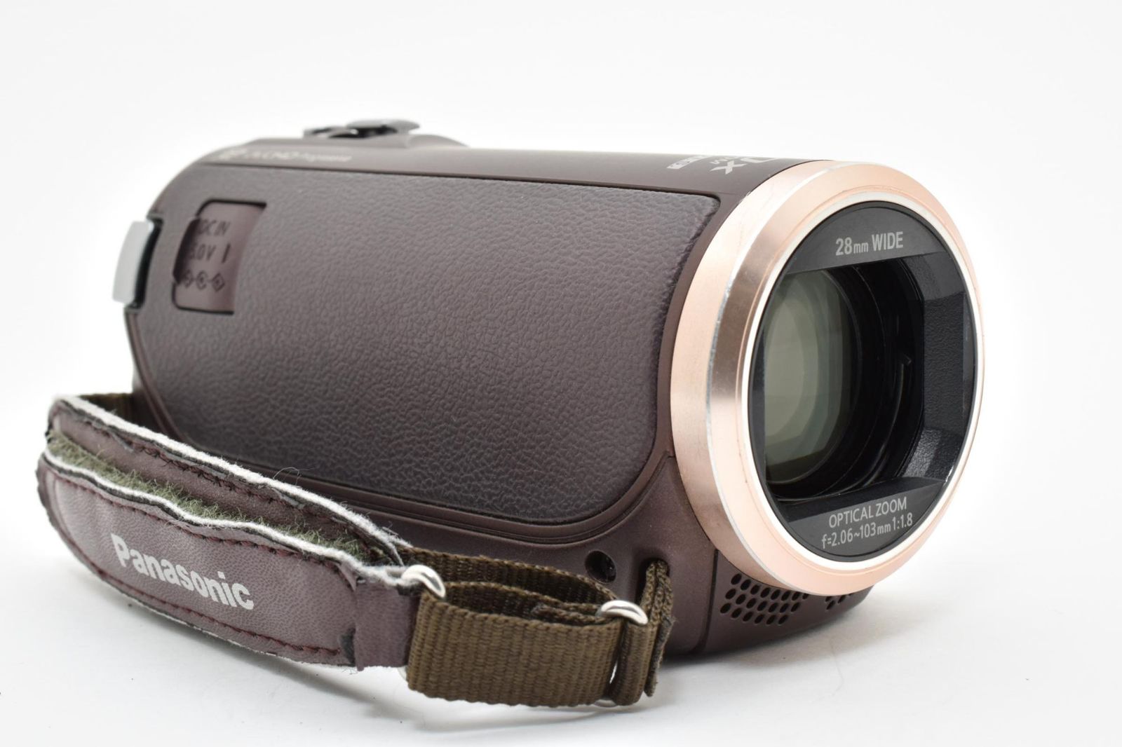 実用光学美品 Panasonic パナソニック HC-V550M ブラウン ビデオカメラ