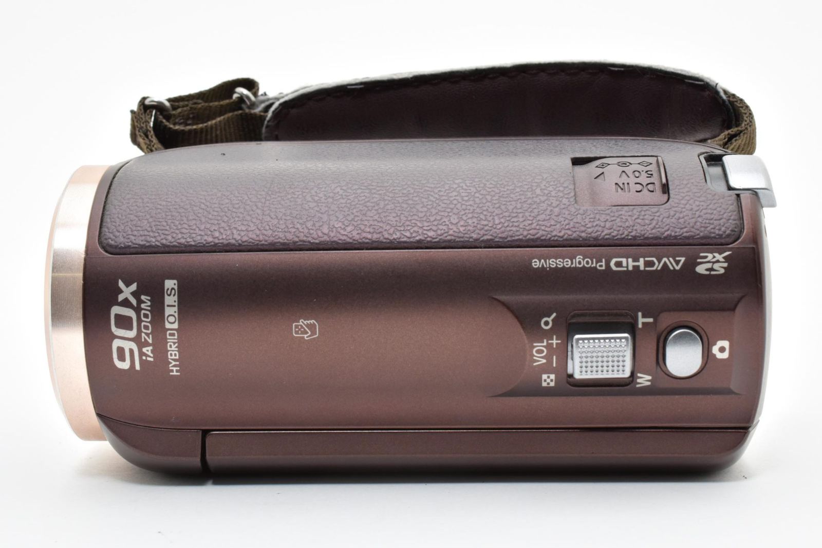 実用光学美品 Panasonic パナソニック HC-V550M ブラウン ビデオカメラ