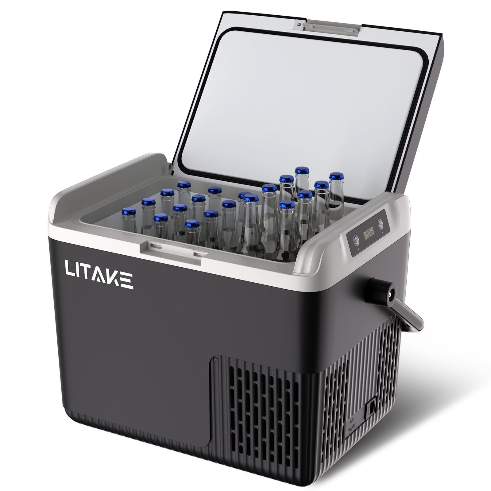Litake(リテーク) 車載冷蔵庫 18L ポータブル冷蔵庫 急速冷凍 -20℃?20