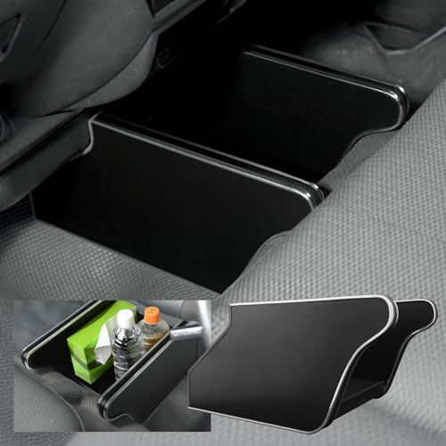 【国家整備士監修/車内に溶け込む上質デザイン】 ハイエース200系専用 【実用派フロントBOX】 足元フロントボックス 小物入れ 整理整頓 【防水/防汚】 (シルバー×ブラック)(沖縄・離島の方不可) e4630bab
