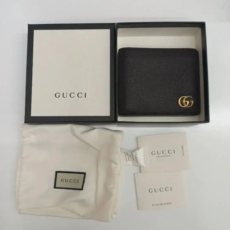 グッチ gg マーモント 二つ折り財布 フルセット