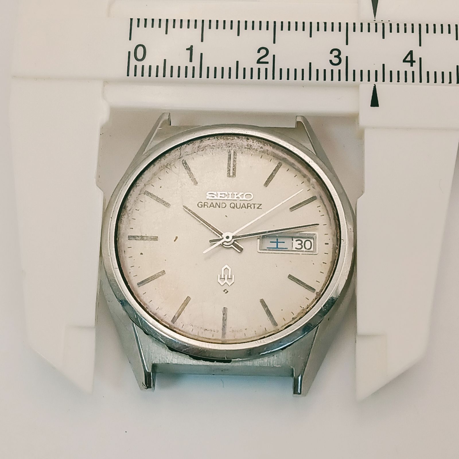 稼働 良品】0530-1 SEIKO GRAND QUARTZ セイコー グランドクオーツ  