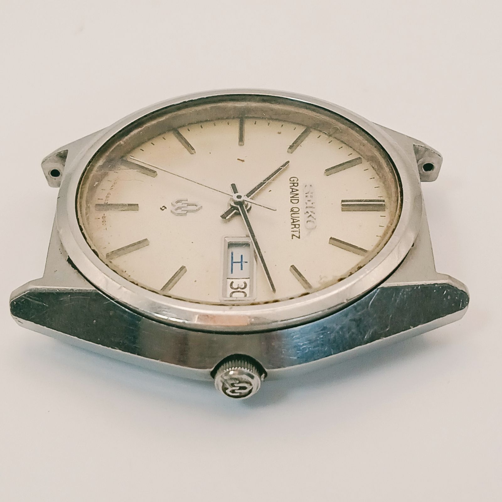 稼働 良品】0530-1 SEIKO GRAND QUARTZ セイコー グランドクオーツ