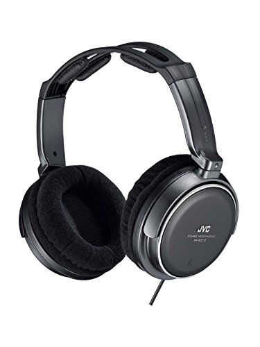 JVCケンウッド JVC HA-RZ510 ヘッドホン 有線 密閉型 ステレオ ブラック 室内用(テレビ・ゲーム向け) 1.2m+延長2.3mコード付きe d6f321af