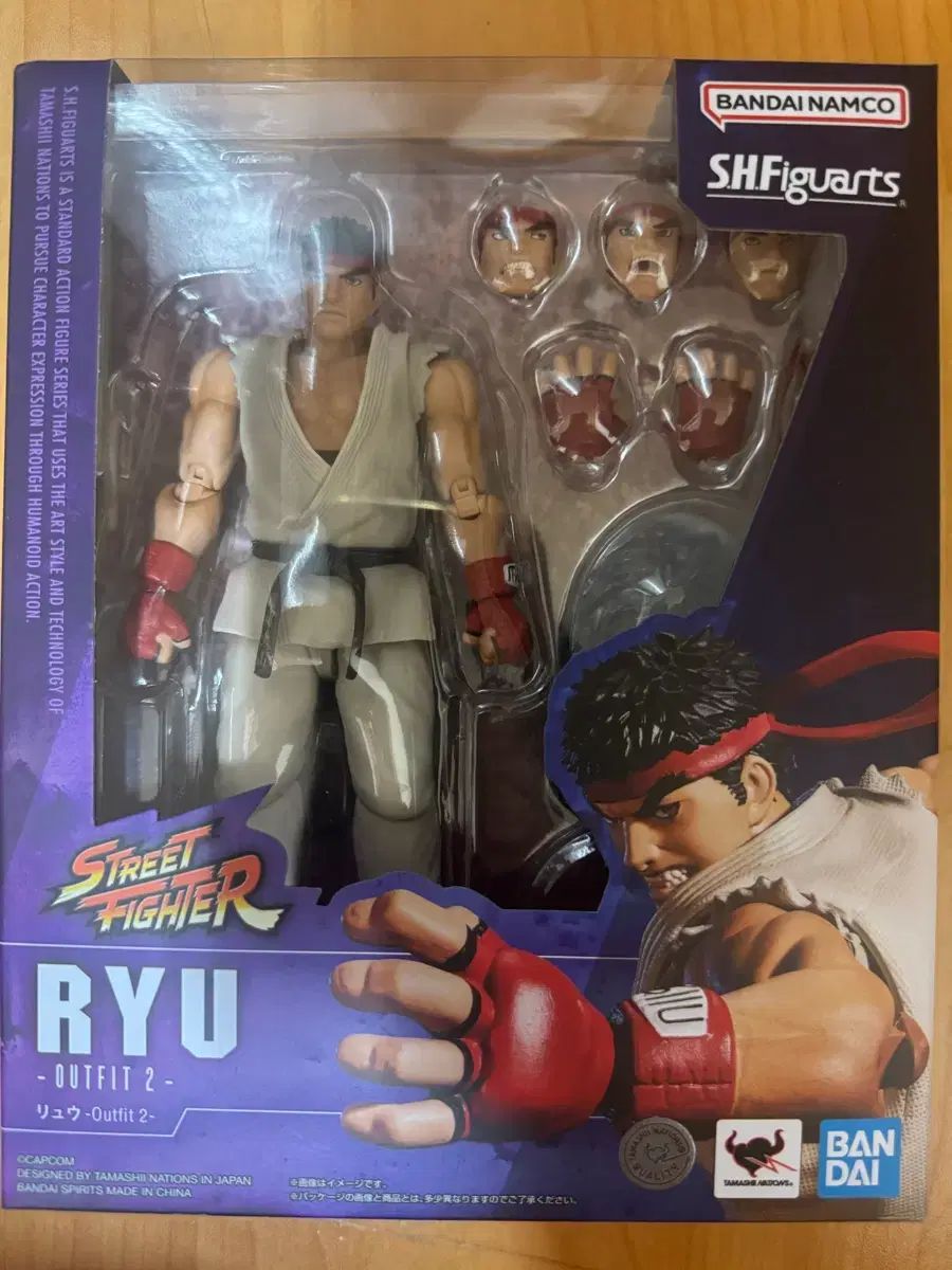 バンダイ正規品 SHF STREET FIGHTER 류
