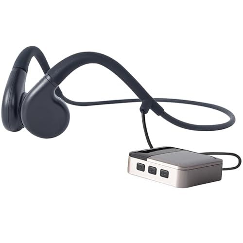 Vimaydo【2025新型】 骨伝導 集音器 ヘッドホン USB充電式 8段階音量調節 軽量 耳に入る必要はない ノイズ低減 ハウリング防止 電話/音楽対応 紛失対策 日本語説明書付き/ d71b2d9f