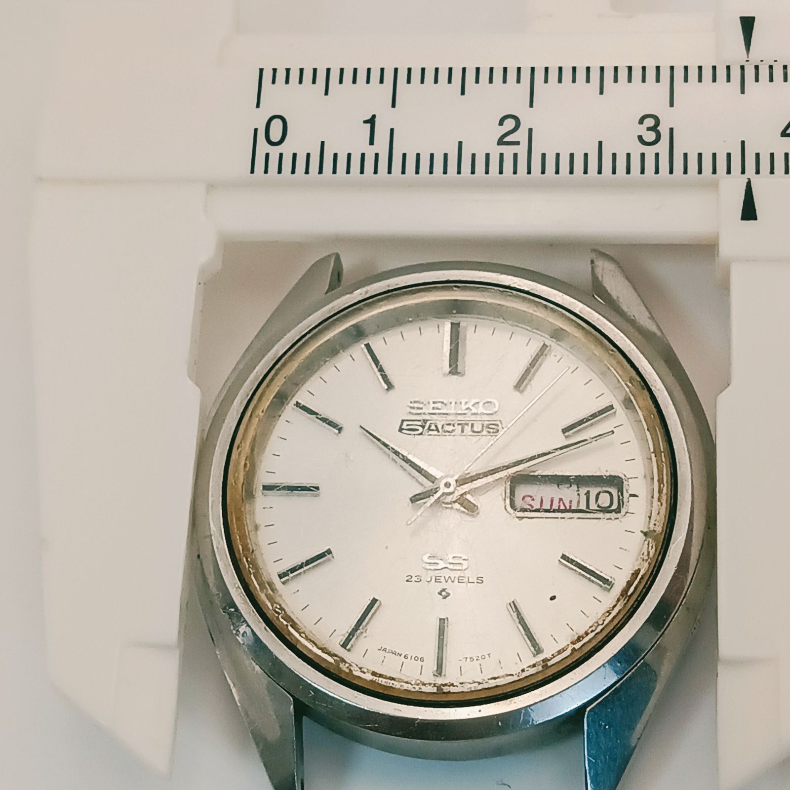 稼働 良品】0530-3 SEIKO 5 ACTUS セイコー ファイブ アクタス 6106 