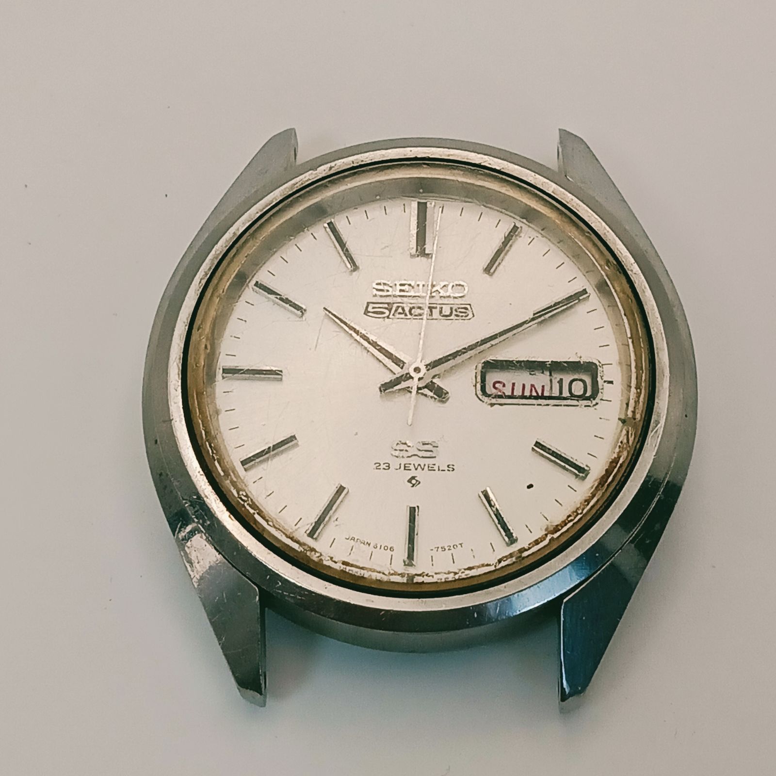 稼働 良品】0530-3 SEIKO 5 ACTUS セイコー ファイブ アクタス 6106 