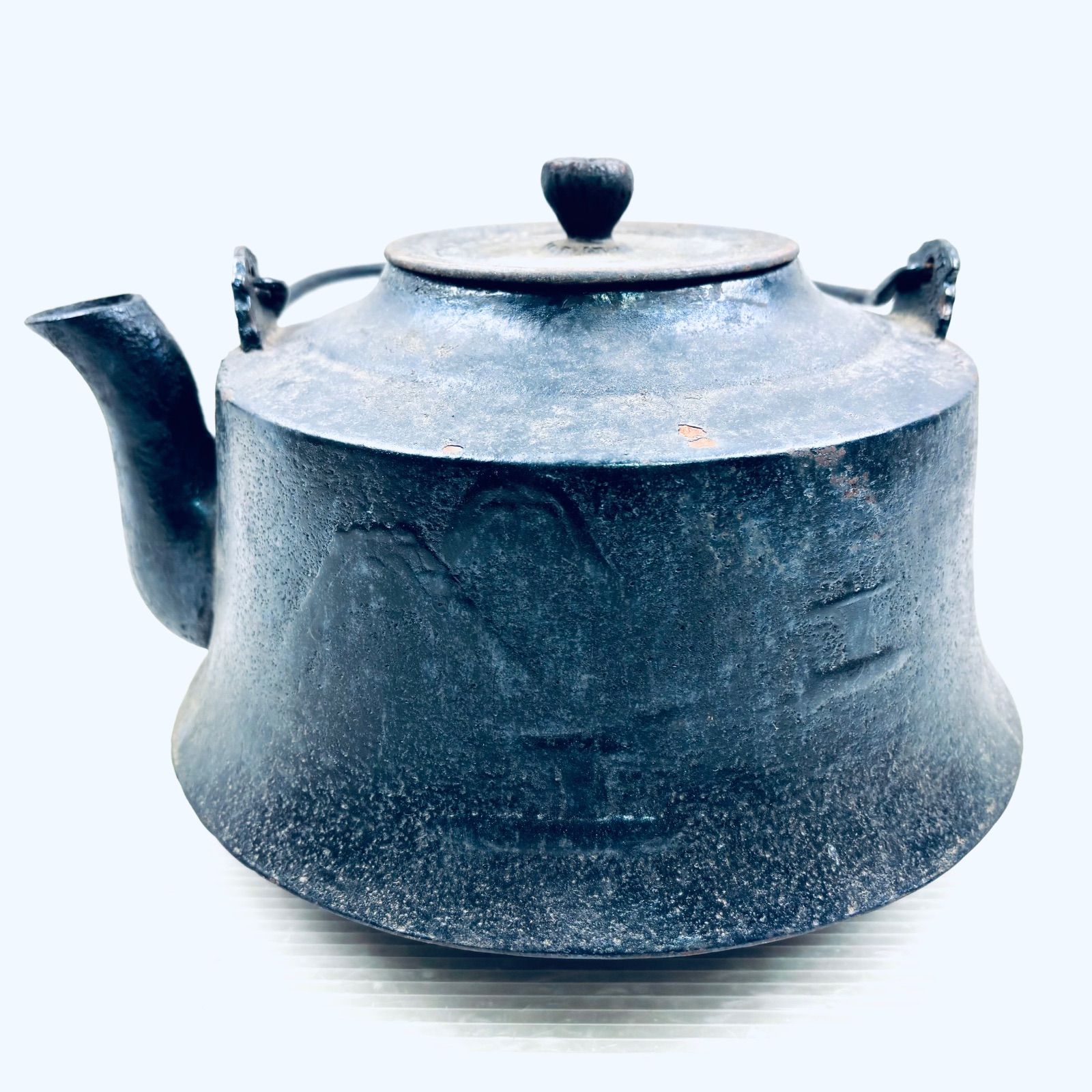 大きい鉄瓶　やかん　工芸品　美術　鋳物 大きい鉄瓶 やかん 工芸品 美術 鋳物 【公式通販】