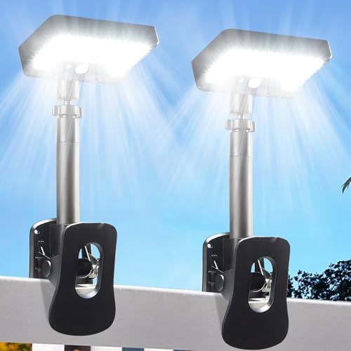92LED センサーライト 屋外 ソーラー 人感 クリップ式 垂直と水平の2種類設置方法 USB充電可 ソーラーライト屋外 IP65防水 人感センサー 600ルーメン超高輝度 昼白色 玄関 駐車場 ガーデン 柵 キャンプ用 地震 停電 津波 28b51d5e